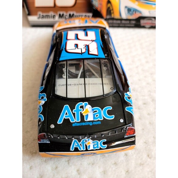 JAMIE MCMURRAY 2007 FORD FUSION AFLAC 1:24 DIECAST NASCAR - Picture 4 of 7